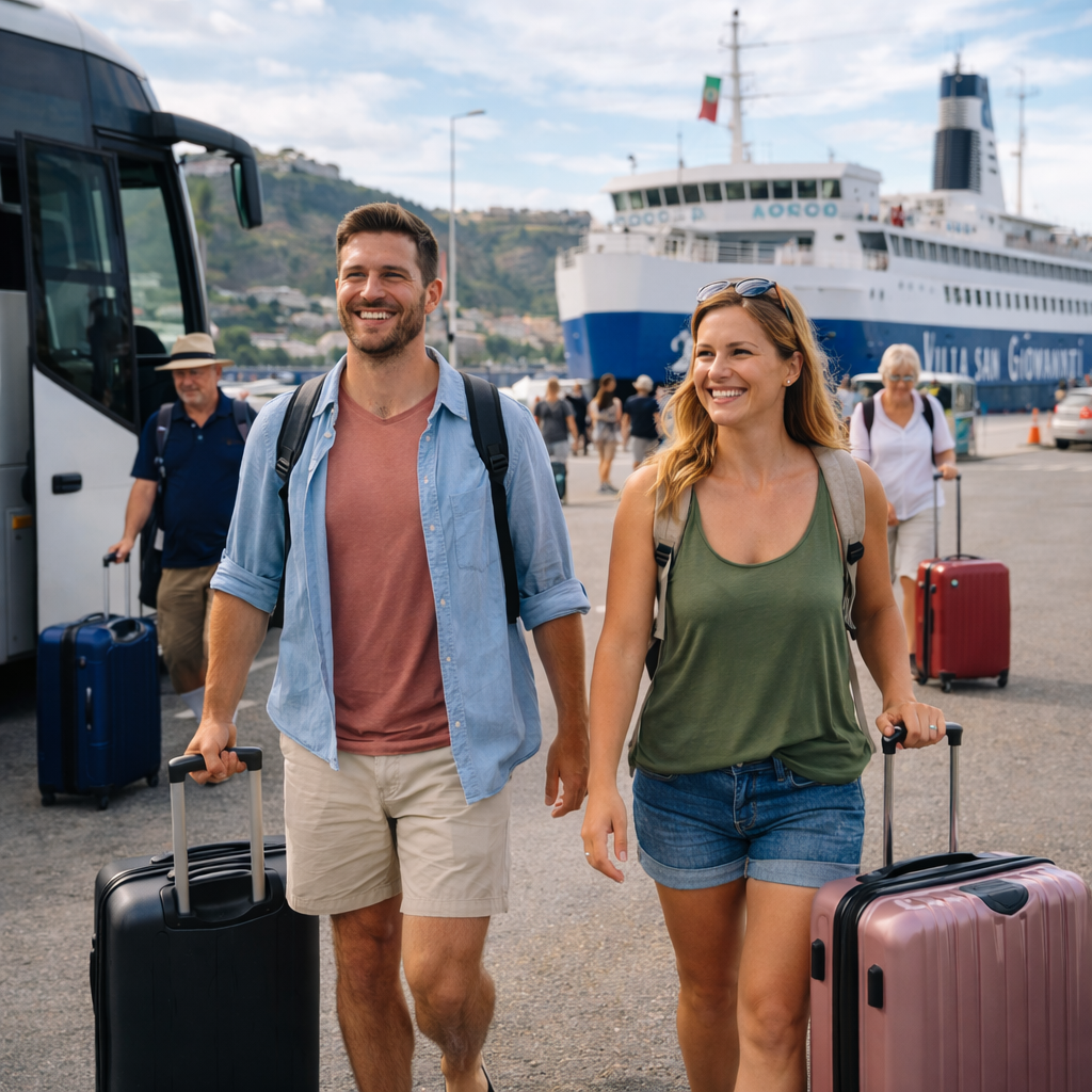 Bus Aéroport de Catane – Port de Milazzo
