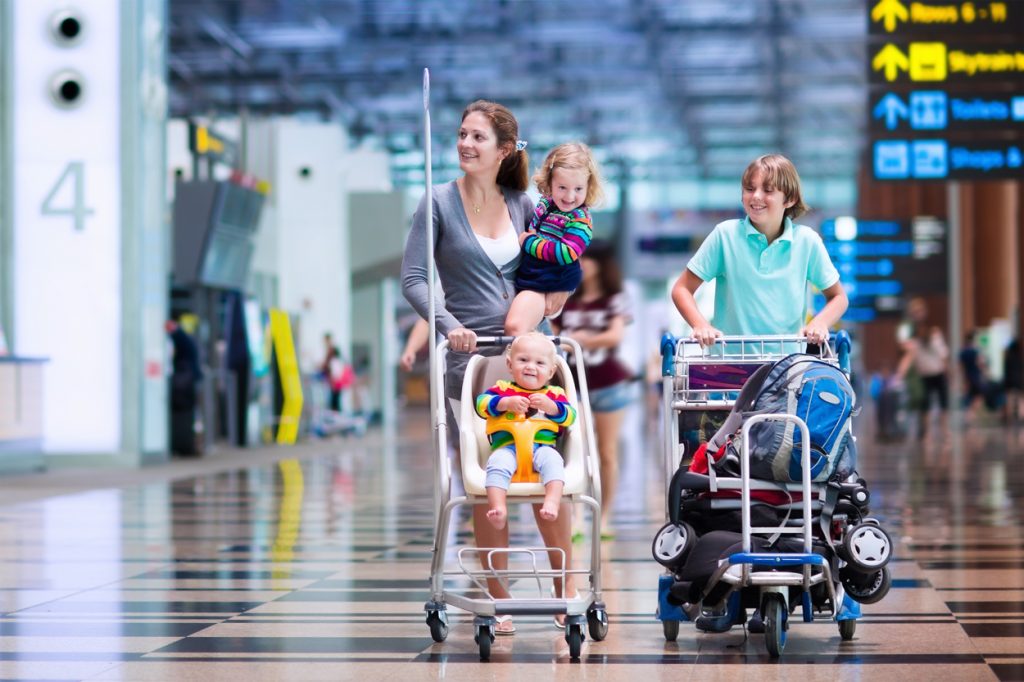 Voyager facilement avec des enfants