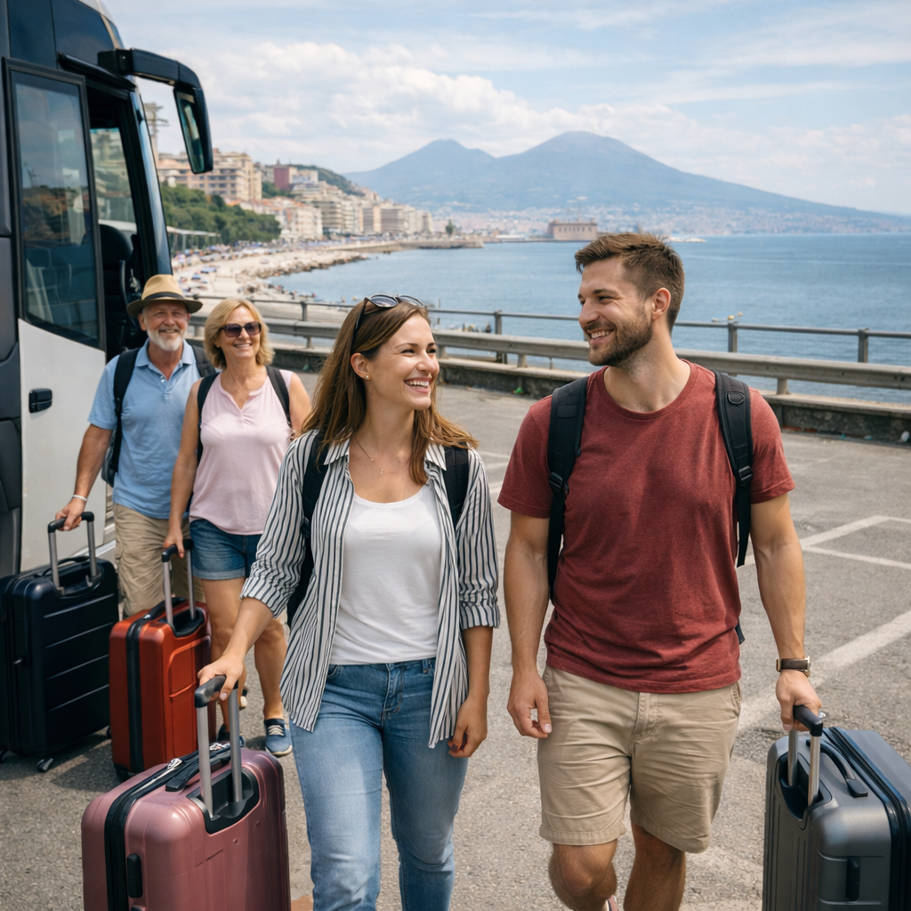 Bus Fiumicino Aeroporto – Napoli