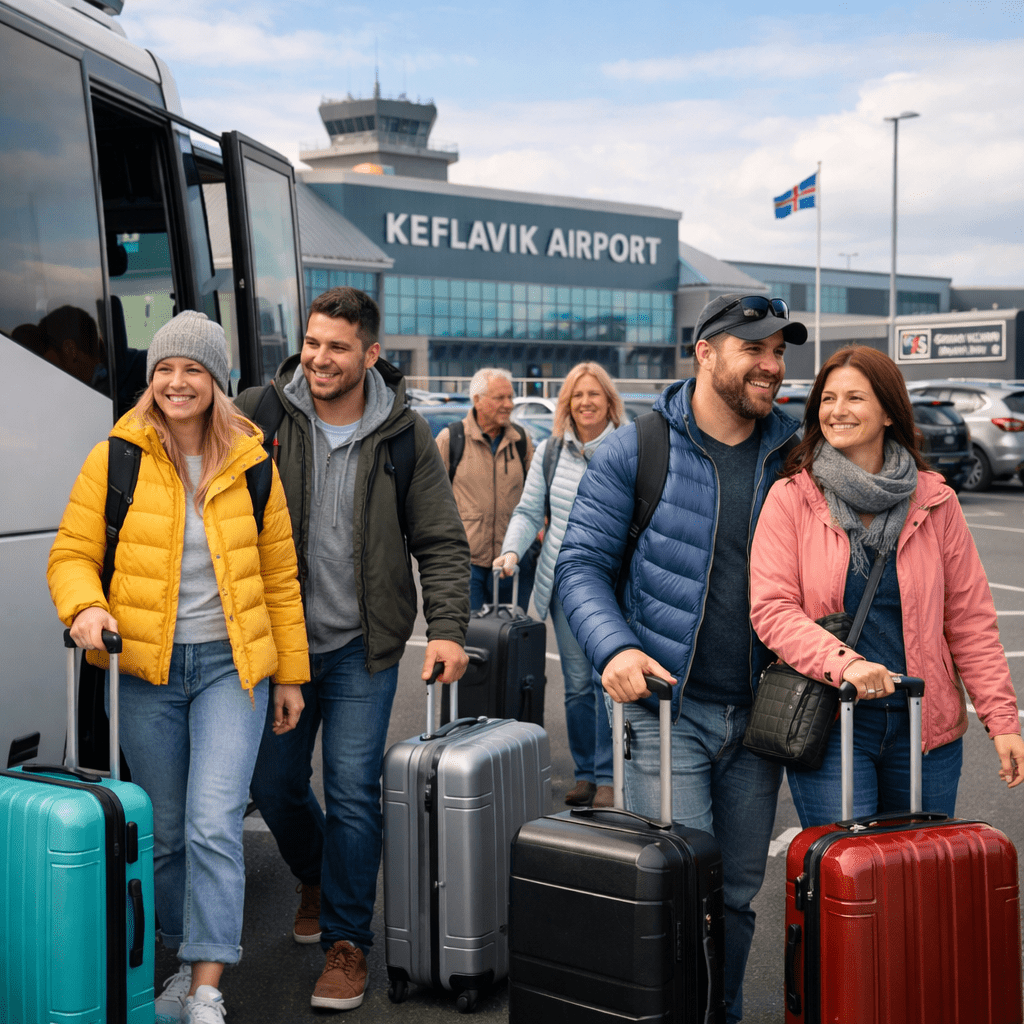 Bus Aeropuerto de Keflavik – Reykjavík