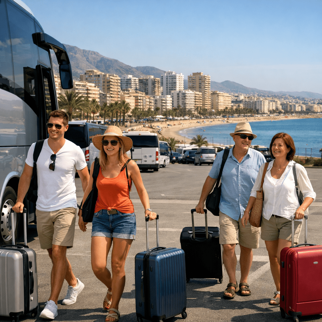 Bus Aeropuerto de Málaga – Fuengirola <font size="2"> (puerta a puerta)</font>