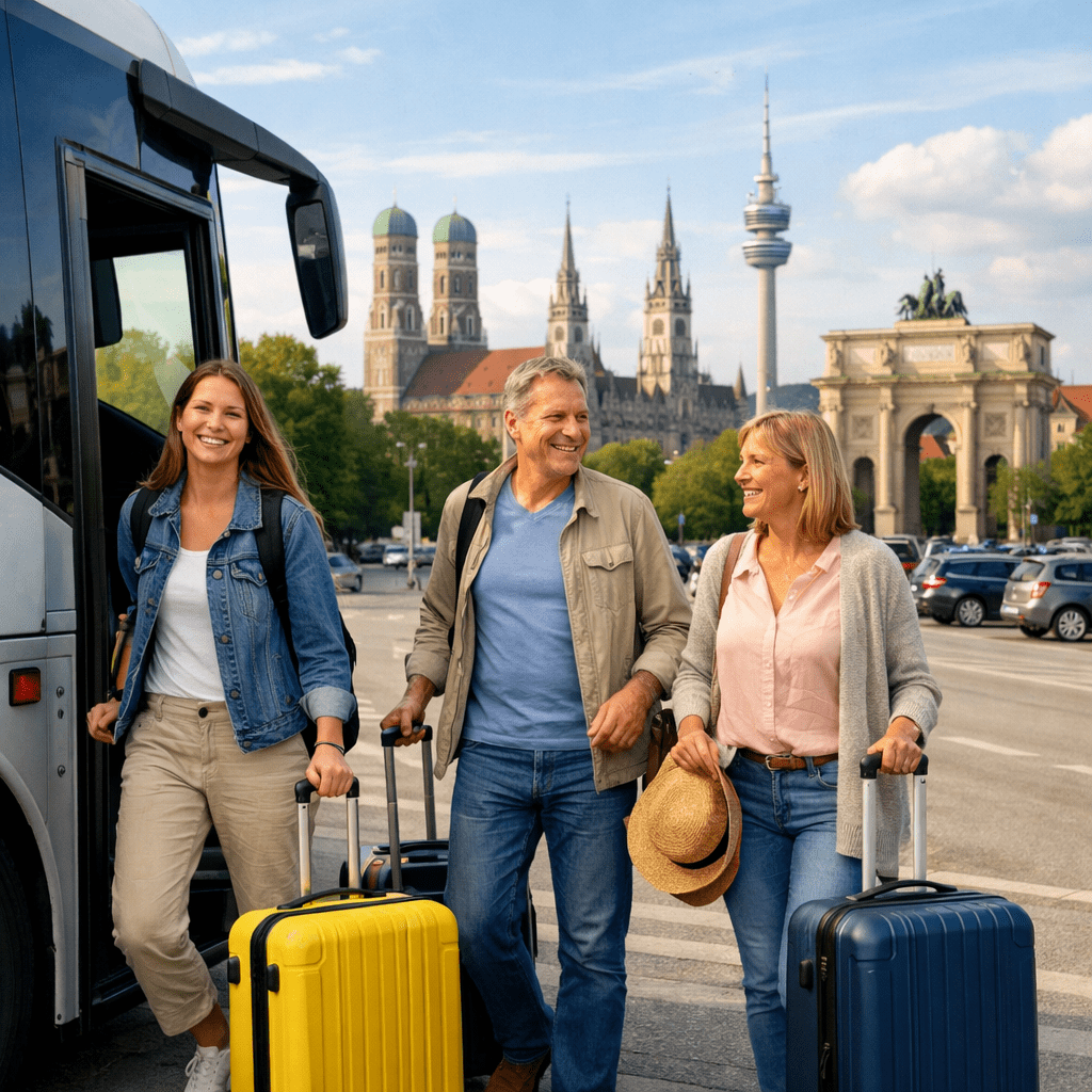 Bus <span>Aeropuerto de Munich – Munich <font size="2">centro</font></span>