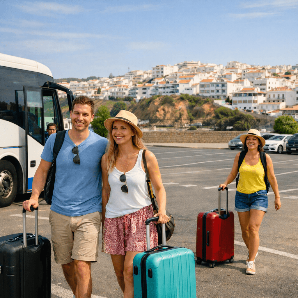 Bus Faro Flughafen – Albufeira <font size="2">(Tür zu Tür)</font>