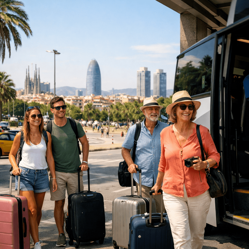 Bus Flughafen Barcelona – Barcelona <font size="2">zentrum</font>