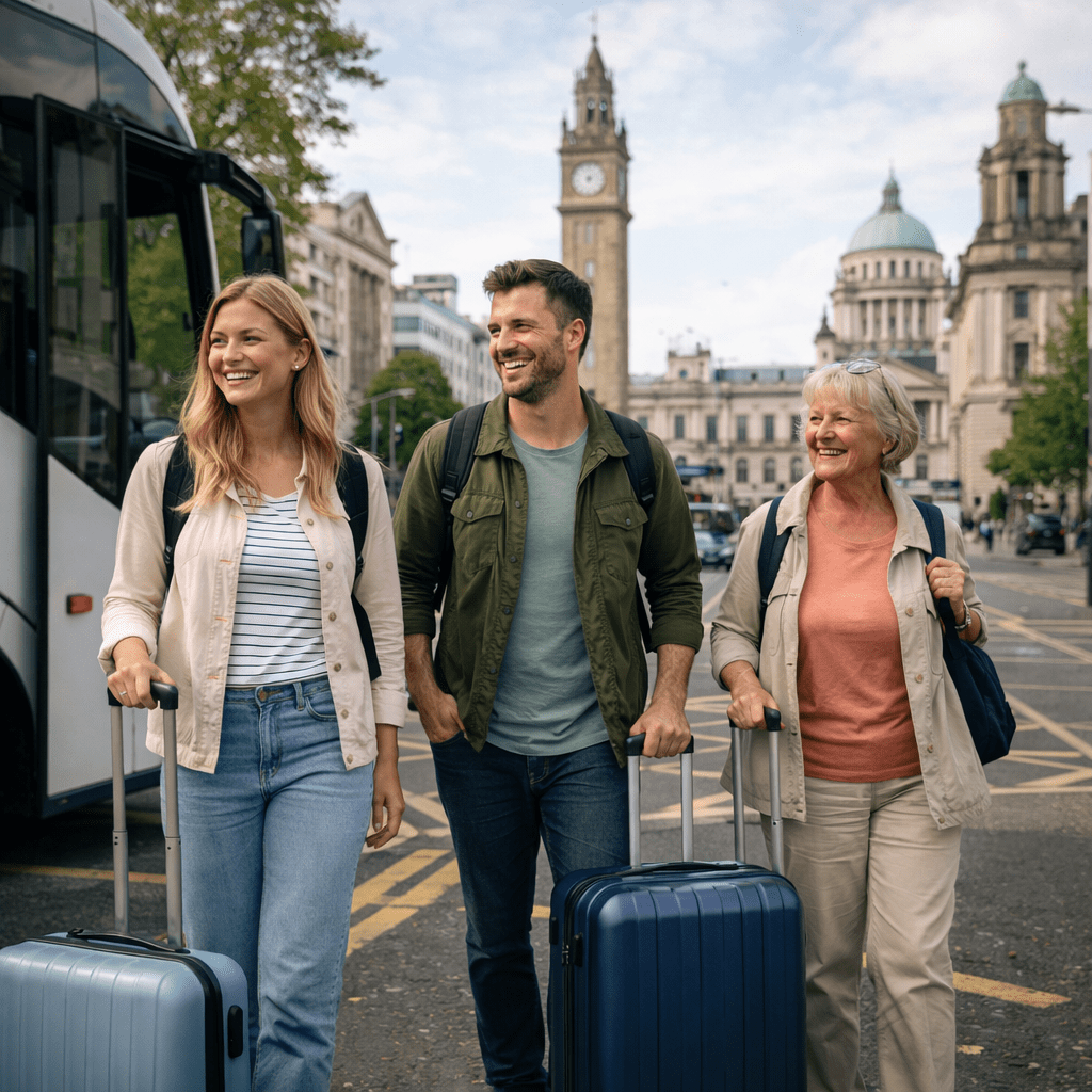 Bus Dublin Airport (T1/T2) – Belfast