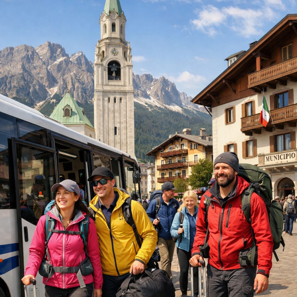 Bus Venice Airport – Cortina<font size="2"> (Treviso, Longarone, Valle di Cadore, Peaio, San Vito di Cadore, Cortina d’Ampezzo)</font>